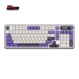 Tastatură mecanică  ROYAL KLUDGE S98 afișaj inteligent și buton, BT/2.4G/USB-C, Chartreuse Switch, 98 de taste, Berry