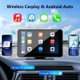 Navigatie Auto, Pyramid, ecran tactil HD de 7 inch cu Apple Carplay portabil