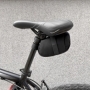 Geanta mica pentru sa de bicicleta, Wozinsky 0.6l negru, HRT-63462