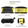 Radio portabil camping, calamitati naturale, incarcare solara, USB, powerbank 2000 mah, lanterna, survival kit - galben
