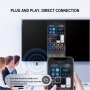 Adaptor, transmitator wireless HDMI, screen mirroring, rezolutie 1080p – compatibil cu iPhone, Mac, Windows și Android