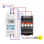 Timer digital programabil, 230V, 16A, Sinotimer, temporizator, 1 min-168 ore, TM919H-2-16A