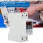 Releu monofazic protectie tensiune programabil, Sinotimer, 63A, ecran digital LED, recuperare automata, SVP-912-63A