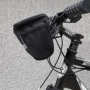 Geanta pentru ghidon de bicicleta cu husa pentru telefon,Wozinsky, 2l negru, HRT-63789