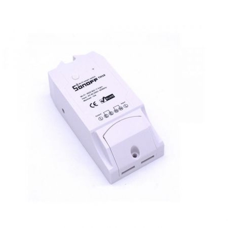 Intrerupator WiFi Sonoff TH16A compatibil cu senzor AM2301
