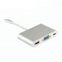 Adaptor pentru cablu convertor USB 3.1 de tip C la HDTV VGA USB 3.0 tip C