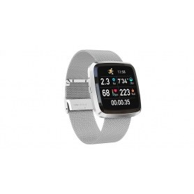 Smartwatch T2 BP, ecran tactil, camera, GPS, gri