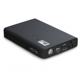 Generator portabil laptop cu priza 230V,  power bank portabil de 24000 mAh,  3 usb, - Negru