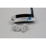 Casti Bluetooth TWS T911, wireless, cutie de incarcare, casti audio, muzicale, stereo, alb