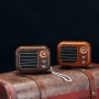 Boxa portabila model vintage,radio bluetooth, MD-918, design lemn, AMFM, bas puternic