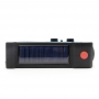 Radio camping portabil 2000 mAh, alerta sonora si luminoasa SOS, panou solar pentru incarcare, MD-055, rosu