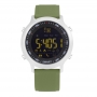 EX18 Smartwatch, pedometru, ceas de mana, Bluetooth, waterproof, verde