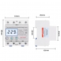 Releu trifazic SINOTIMER, siguranta digitala  de protectie tensiune, 380V, 80A, recuperare automata, STVP-932-80A