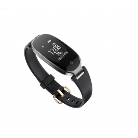 Smartwatch S3, bluetooth 4.0, masoara ritmul cardiac, waterproof, fatete multiple, arderea caloriilor, negru, display 0.96 inch