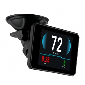 Aparat diagnosticare si afisaj informatii bord pe parbriz digital GPS de tip HUD, display pentru bord T816