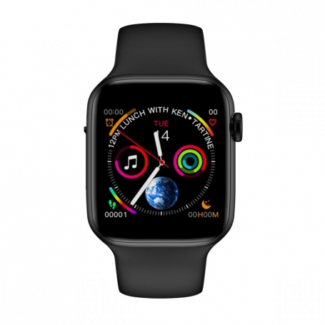 Smartwatch X7, bluetooth 4.0, carcasa din aluminiu,masoara distante si arderea caloriilor, negru, display 1.54 inch