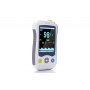 Pulsoximetru deget - Saturatie cu oxigen din sange , ritm respirator, monitor PI Sleep YK-820 pentru copii si adulti, alb