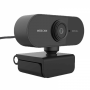 Camera Web Full HD 1080p cu microfon incorporat USB 2.0 Plug and play, pentru PC sau laptop, negru, WEB01