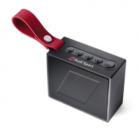 Boxa audio Audi Sport design negru / rosu