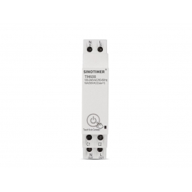 Comutator WIFI temporizat , Sinotimer, digital monofazat de la distanta SINOTIMER TM608 AC 110V 220V 16A 18mm