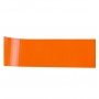 Banda reflectorizanta adeziva, continua, tip fagure, portocalie fluorescenta, BR 5cmx25m