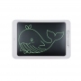 Tableta LCD Pyramid® , 19 inch, scris si desenat pentru copii, o singura culoare de desen, alb, H19