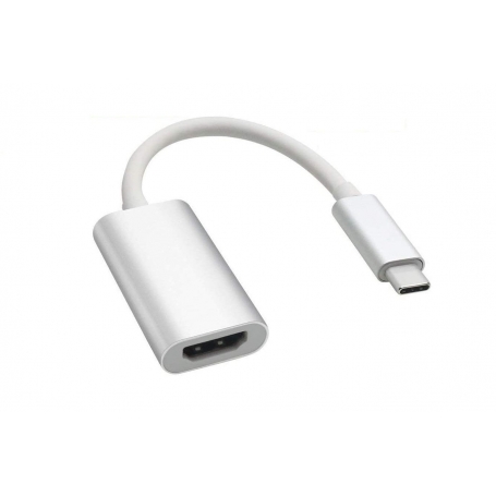 Adaptor USB-C la HDMI, Pyramid®️, 4K@30Hz pentru MacBook Pro,Dell XPS Samsung Galaxy S8/9/10Note 8/9, iMac, USBCTOHDMI