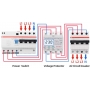 Releu trifazic SINOTIMER, siguranta digitala  de protectie tensiune, 380V, 80A, recuperare automata, STVP-932-80A