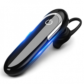 Casca mini bluetooth hands-free, wireless, Moloke D5 TWS, V4.1, Android/iOS, microfon incorporat, sunet clar, negru, D5