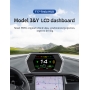 Aparat diagnosticare si afisaj informatii bord digital, OBD2 GPS de tip HUD, PYRAMID®, pentru Tesla model 3 model y , T17