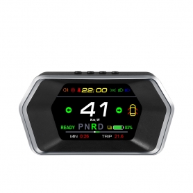 Aparat diagnosticare si afisaj informatii bord digital, OBD2 GPS de tip HUD, PYRAMID®, pentru Tesla model 3 model y , T17