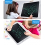Tableta LCD Pyramid® , 19 inch, scris si desenat pentru copii, o singura culoare de desen, alb, H19