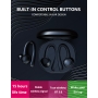 Casti bluetooth PYRAMID®, Bluetooth 5.0, compatibil iOS/Android, noise canceling, microfon, sport, HiFi stereo, negru, T7PRO