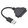 Cablu adaptor USB 3.0 la SATA 3 22 pini pt HDD / SSD 2.5" inch hard disk laptop, DE-SATA006