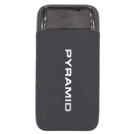 Powerbank 10000 mAh, Pyramid®, incarcare wireless QI 5W, 2 x usb, display led, negru, PB146