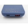 Power Bank magnetic 5000 mAh, Pyramid® , 1 x port usb, Wireless QI 15W, compatibil magsafe iphone 12/13, albastru, PB1126