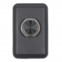 Power Bank magnetic 5000 mAh, Pyramid® , 1 x port usb, Wireless QI 15W, compatibil magsafe iphone 12/13, negru, PB1126