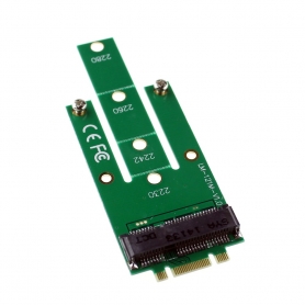 Adaptor mSATA Mini PCI-E 3.0 SSD la NGFF  M.2 B