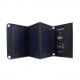 Panou solar 18V - 16W, PYRAMID, pliabil, portabil, cu 2 porturi USB, camping, drumetii, pescuit, PS-16