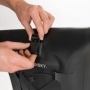 geanta de bicicleta, Wozinsky, rezistenta la apa portbagaj pannier 25l negru, HRT-81688