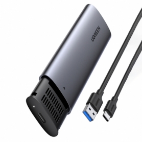 Ugreen Hard Drive Bay M.2 B-Key SATA 3.0 5Gbps Gray + cablu USB tip C (CM400)